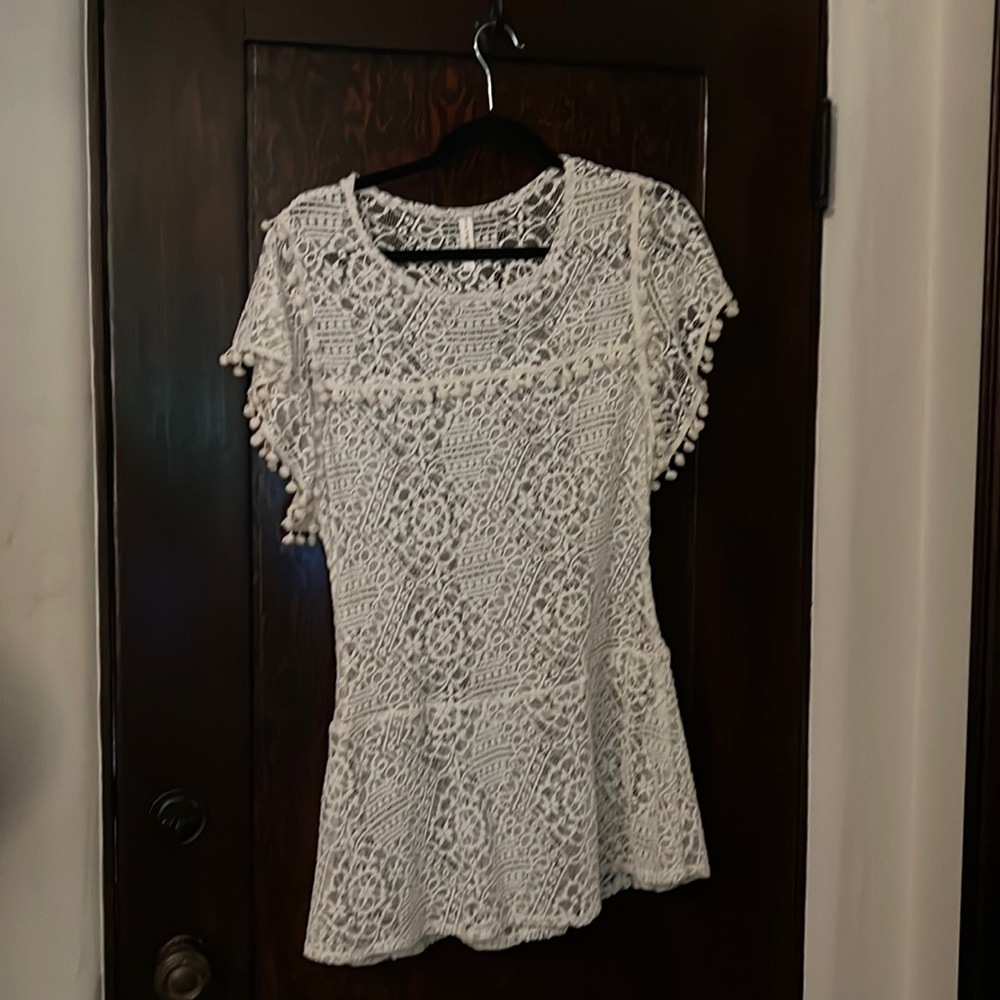 PilyQ swim cover up dress. Mini dress.